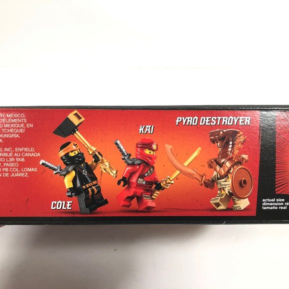 LEGO NINJAGO Cole’s Dirt Bike 70672 Building Toy - Picture 6 of 6